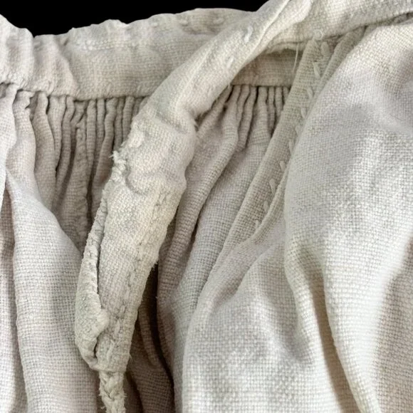 Romanian Homespun Linen Handmade Folk Petticoat - Picture 8 of 16